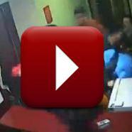 Durva tömegbunyó egy kínai hotelben - videó