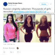 Tömegével árulják a szüzességüket orosz lányok
